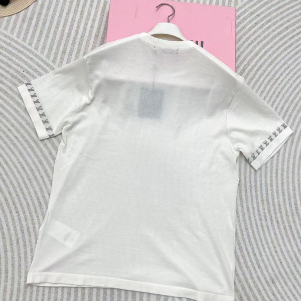 「#4622」LV Sleeve Logo Short Sleeve
