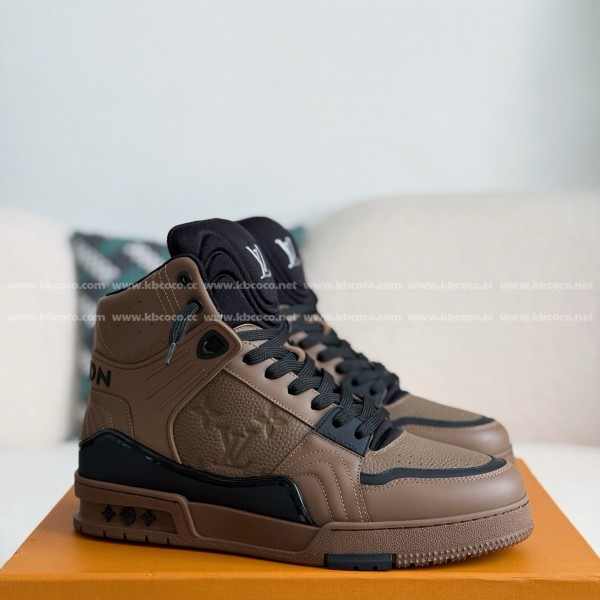 「#4625」Louis Vuitton Trainers High-Top Plimsolls