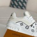 「#4636」LOUIS VUITTON TRAINER SNEAKERS
