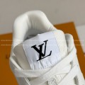 「#4644」LOUIS VUITTON 2025 Autumn And Winter Series Classic Leather Casual Shoes