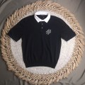 「#4647」LV pearl polo shirt