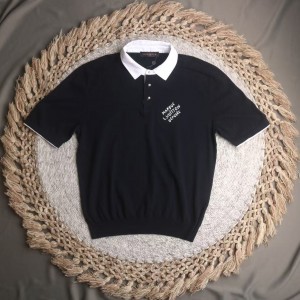 「#4647」LV pearl polo shirt