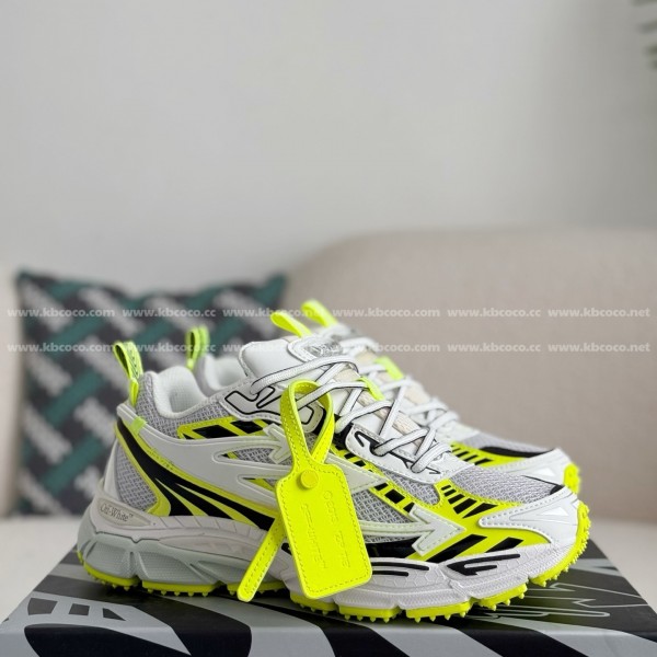 「#4648」OFF-WHITE  BE RIGHT BACK CASUAL SHOES