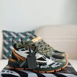 「#4649」OFF-WHITE  BE RIGHT BACK CASUAL SHOES