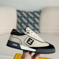 「#4655」FENDI Leather Casual Plimsoll Shoes