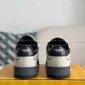 「#4655」FENDI Leather Casual Plimsoll Shoes