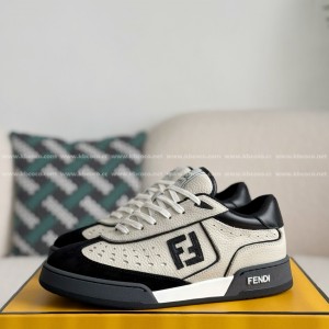 「#4655」FENDI Leather Casual Plimsoll Shoes