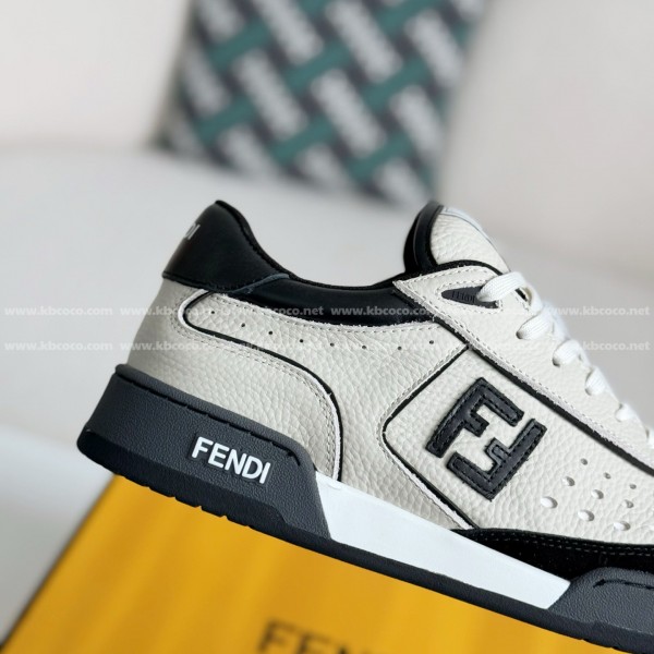 FENDI Leather Casual Plimsoll Shoes