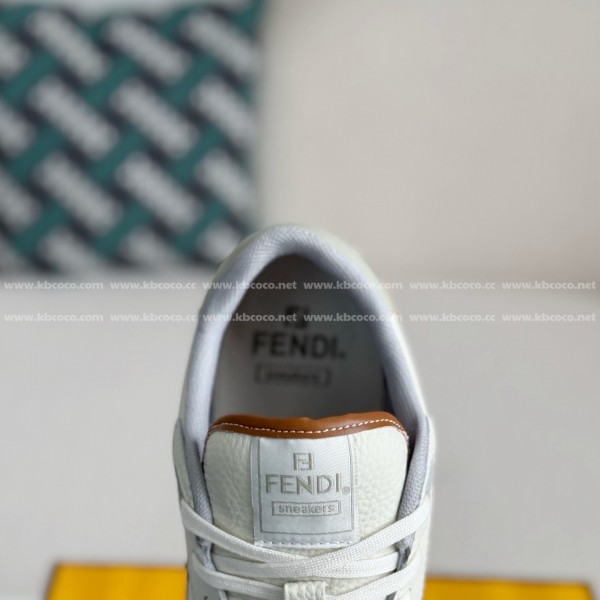 FENDI Leather Casual Plimsoll Shoes