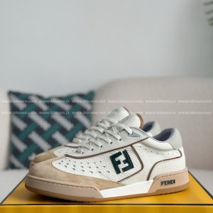 「#4656」FENDI Leather Casual Plimsoll Shoes