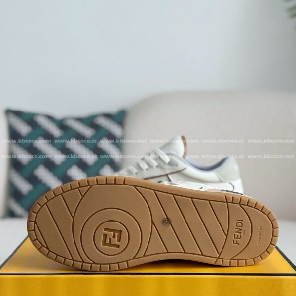 FENDI Leather Casual Plimsoll Shoes