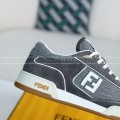 「#4657」FENDI Leather Casual Plimsoll Shoes