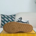 「#4657」FENDI Leather Casual Plimsoll Shoes