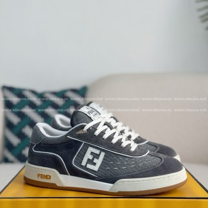 「#4657」FENDI Leather Casual Plimsoll Shoes
