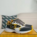 「#4658」FENDI Leather Casual Low-Top Shoes
