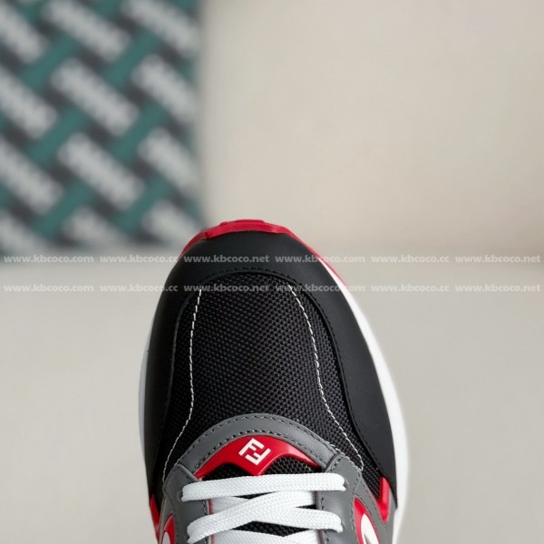 FENDI Leather Casual Low-Top Shoes