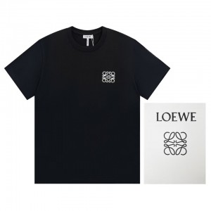 「#4660」LOEWE classic chest LOGO basic short sleeves