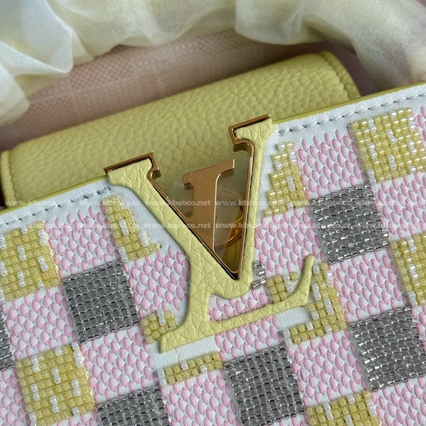 Louis Vuitton Capucines BB Handbag M24809，size：21*14*8cm
