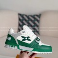 「#4668」LOUIS VUITTON TRAINER SNEAKERS