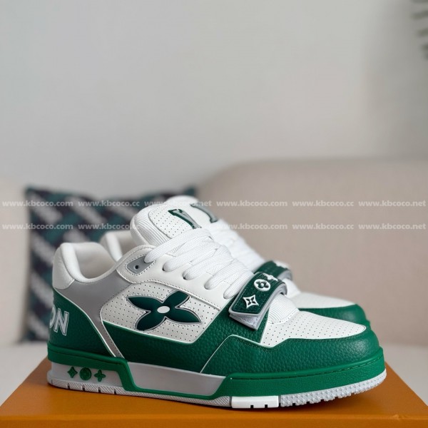 「#4668」LOUIS VUITTON TRAINER SNEAKERS