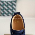 「#4682」Christian Louboutin Faux Suede Sneakers