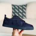 「#4682」Christian Louboutin Faux Suede Sneakers