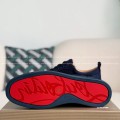 「#4682」Christian Louboutin Faux Suede Sneakers