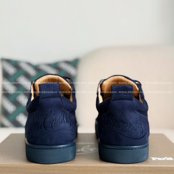 Christian Louboutin Faux Suede Sneakers