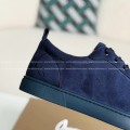 「#4682」Christian Louboutin Faux Suede Sneakers