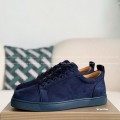 「#4682」Christian Louboutin Faux Suede Sneakers