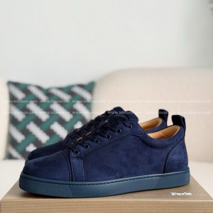 「#4682」Christian Louboutin Faux Suede Sneakers