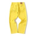 「#4712」Chrome Hearts New York limited edition yellow jeans