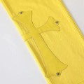 「#4712」Chrome Hearts New York limited edition yellow jeans