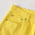 「#4712」Chrome Hearts New York limited edition yellow jeans