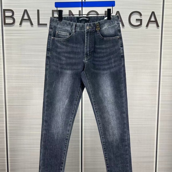 「#4718」Chrome Hearts hardware logo jeans