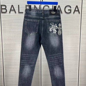 「#4718」Chrome Hearts hardware logo jeans