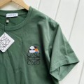 「#4732」LOEWE panda embroidered short sleeves