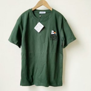 「#4732」LOEWE panda embroidered short sleeves