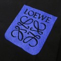 「#4733」LOEWE blue logo on chest short sleeves