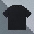 「#4733」LOEWE blue logo on chest short sleeves