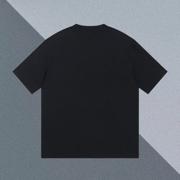 LOEWE blue logo on chest short sleeves