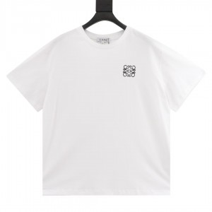 「#4735」LOEWE classic chest LOGO basic short sleeve