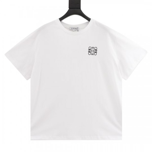「#4735」LOEWE classic chest LOGO basic short sleeve