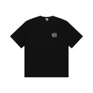 「#4736」LOEWE classic chest LOGO basic short sleeve