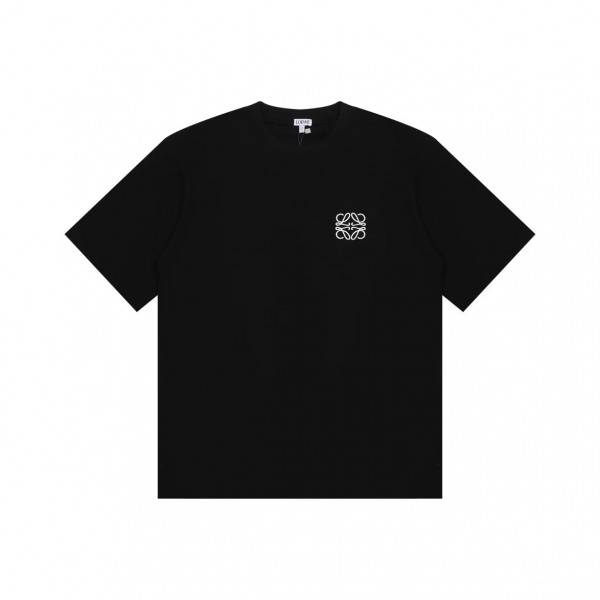 「#4736」LOEWE classic chest LOGO basic short sleeve