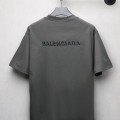 「#4737」Paris front and back letter embroidery short sleeves