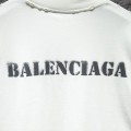 「#4738」BLCG Blurred Slogan Short Sleeves