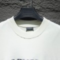 「#4738」BLCG Blurred Slogan Short Sleeves