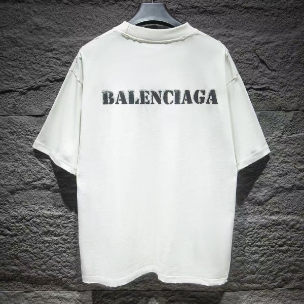 BLCG Blurred Slogan Short Sleeves