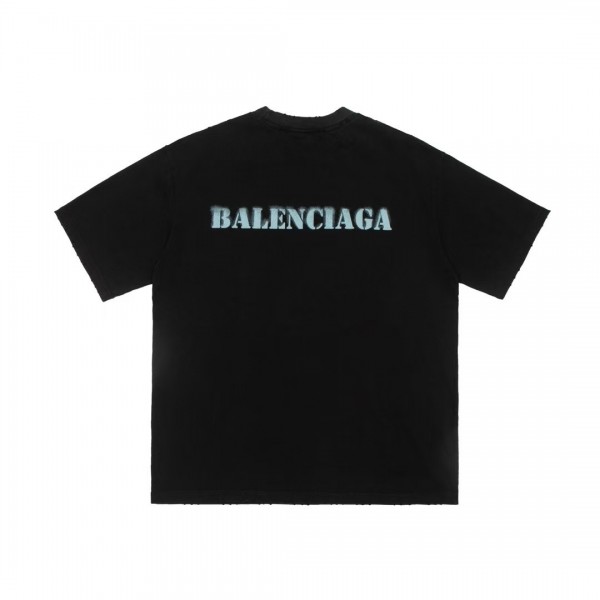 BLCG Blurred Slogan Short Sleeves